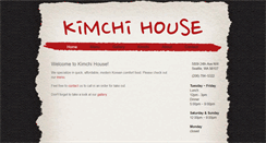 Desktop Screenshot of kimchihouseseattle.com